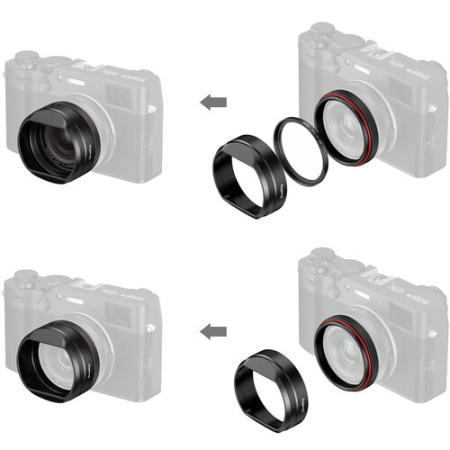SmallRig 5850 - zestaw, osłona obiektywu i filtr UV do FUJIFILM X100VI / X100V